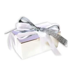 Ballotin Argent, Interieur Blanc (X 50)>Cerf Dellier Sale