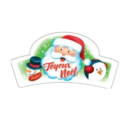 Banderoles Azyme Joyeux Noël (X24)>Cerf Dellier Sale