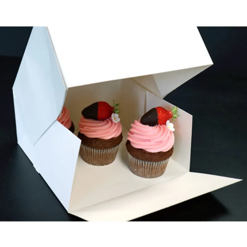 Boite Patissiere Blanche H. 10 Cm>Cerf Dellier Hot