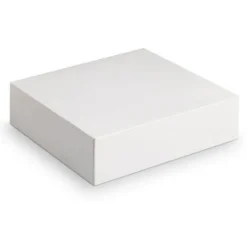 Boîtes Pâtissières Blanches 14 X 14 X 7 Cm (X 50)>Cerf Dellier Discount