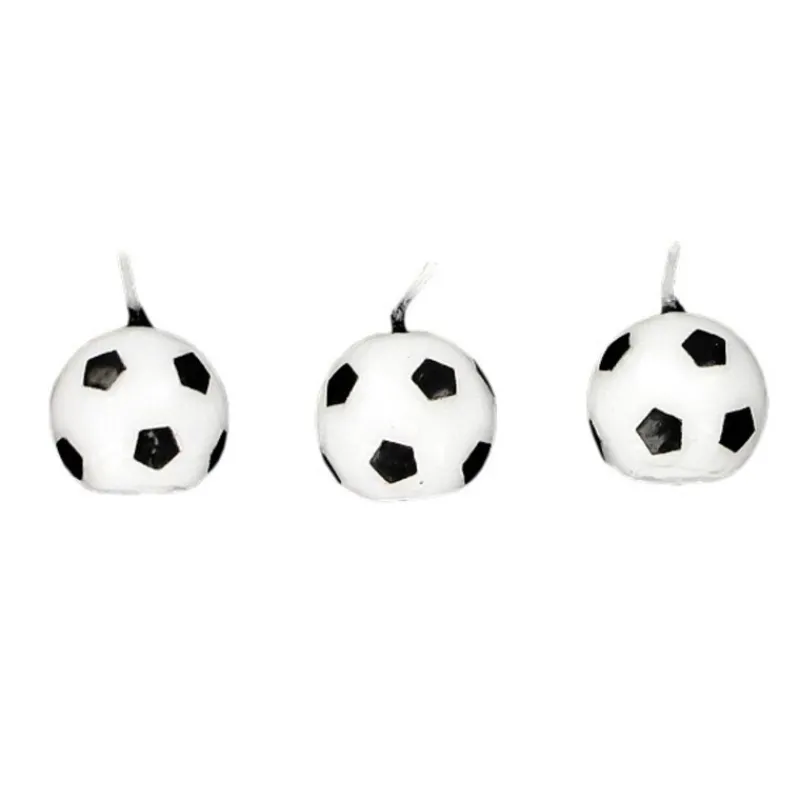 Bougie Ballon De Football Patisdecor (X 6)>Cerf Dellier Outlet