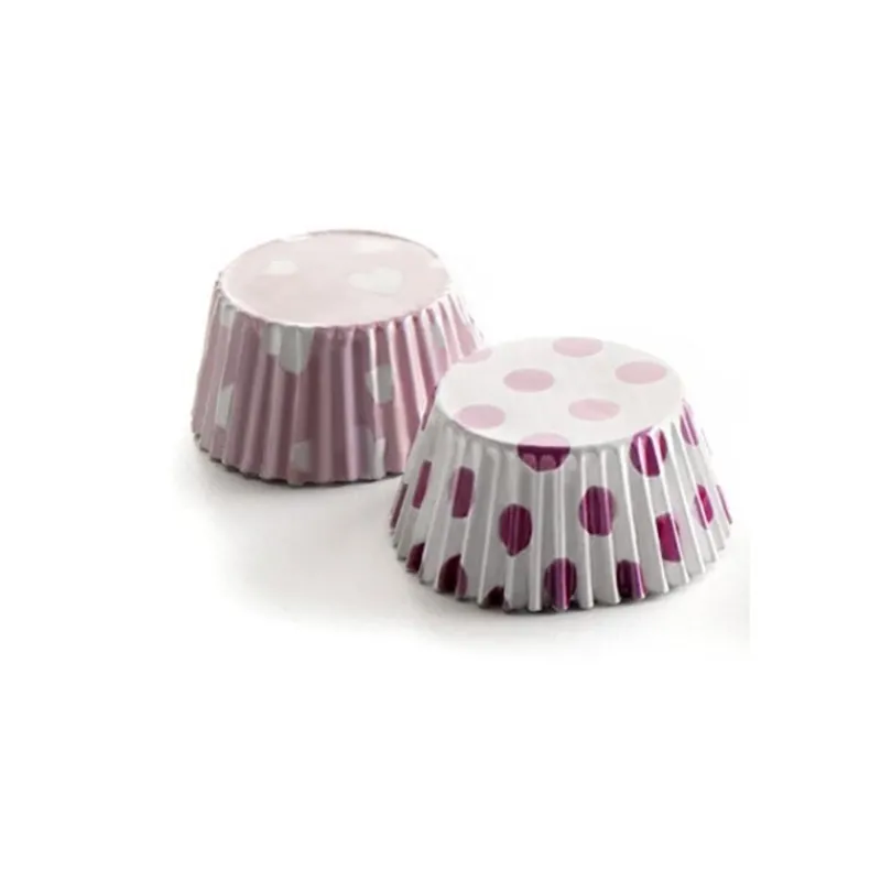 Caissettes A Pralinés Roses Et Blanches Assorties (X36)>Cerf Dellier Best