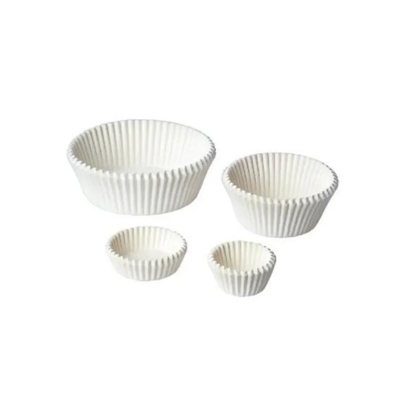 Caissettes Cuisson Calypso Blanches N8 (X1000)>Cerf Dellier Clearance