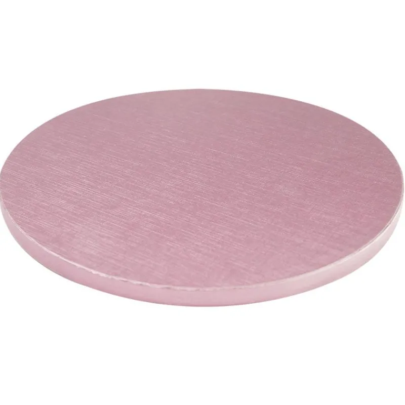 Cake Drum Rond Rose 20 Cm Patisdecor>Cerf Dellier Clearance