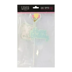 Cake Topper Elephant Anniversaire Patisdecor>Cerf Dellier