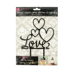 Cake Topper Love><noscript><img width=
