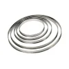 Cerf Dellier Cercles À Patisserie*Cercle A Tarte Inox A Bords Roules H 2 Cm