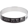 Cerf Dellier Cercles À Patisserie*Cercle A Tarte Perfore Inox H 2 Cm 10 Cm Patisdecor