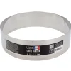 Cerf Dellier Cercles À Patisserie*Cercle A Vacherin Inox H 6 Cm 22 Cm Patisdecor