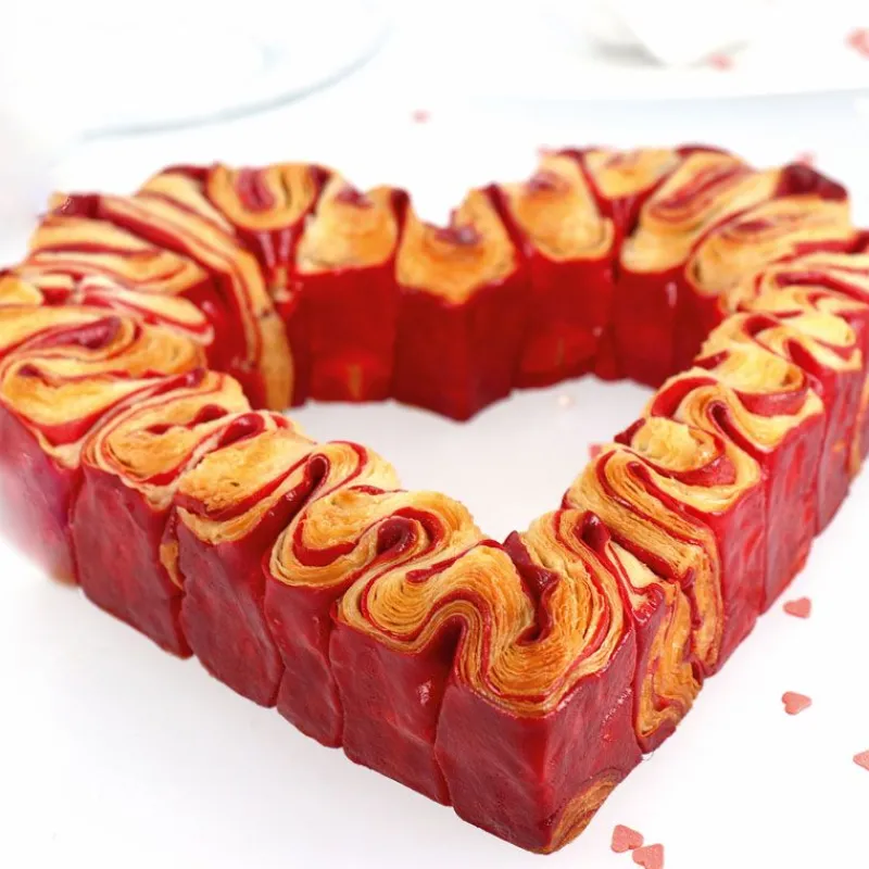 Cerf Dellier Cercles À Patisserie*Coeur Inox Extensible 12 A 26 Cm H 7 Cm Patisdecor
