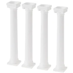 Colonnes De Separation Grecques Patisdecor 17,8 Cm (X4)>Cerf Dellier New