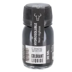 Cerf Dellier Colorants Alimentaires Liquides*Colorant Liquide Hydrosoluble Noir Reglisse 30 Ml