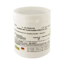 Cerf Dellier Colorants Alimentaires En Poudre*Colorant Poudre Alimentaire Vert Olive 100 G