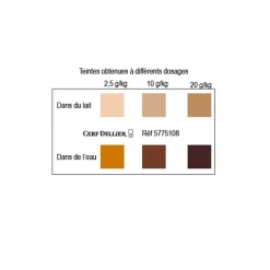 Cerf Dellier Colorants Alimentaires En Poudre*Colorant Poudre Alimentaire Chocolat 100 G