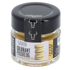 Cerf Dellier Colorants Alimentaires En Poudre*Colorant Poudre Hydrosoluble Jaune Naturel 8 G