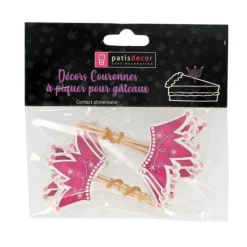 Cupcake Toppers Couronnes De Princesses (X 12)>Cerf Dellier Outlet