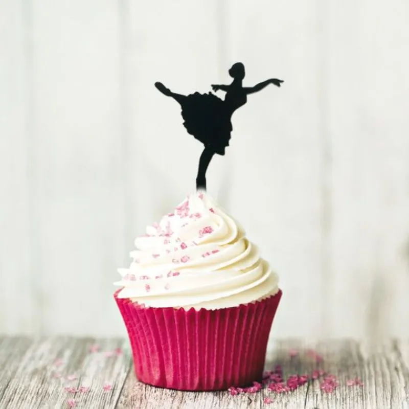 Cupcake Toppers Danseuse (X 8)>Cerf Dellier Discount