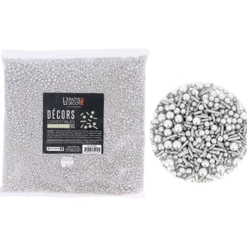 Décors Comestibles Melange Argente 1 Kg>Cerf Dellier Hot