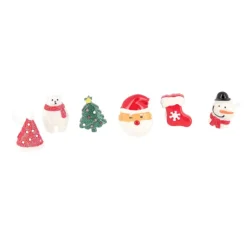 Décors De Noël Assortis En Résine Theme 2 (X24)>Cerf Dellier Clearance