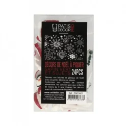 Décors De Noël Assortis En Résine Theme 2 (X24)>Cerf Dellier Clearance