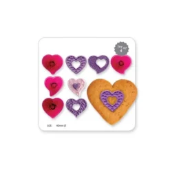 Découpoirs Coeurs Fantaisie (Jeu De 4)><noscript><img width=