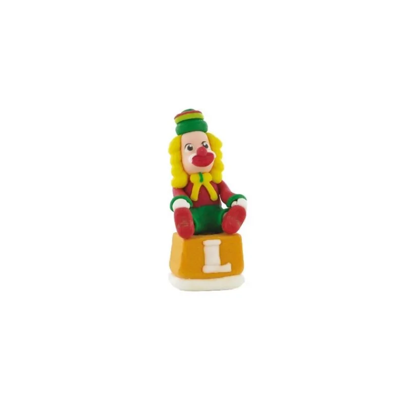 Decor Comestible Clown Sur Un Cube (X20)>Cerf Dellier New