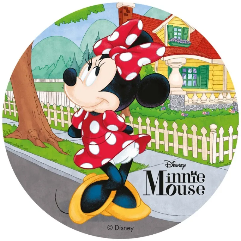 Disque Gateau En Azyme Minnie Mouse 20 Cm>Cerf Dellier Clearance