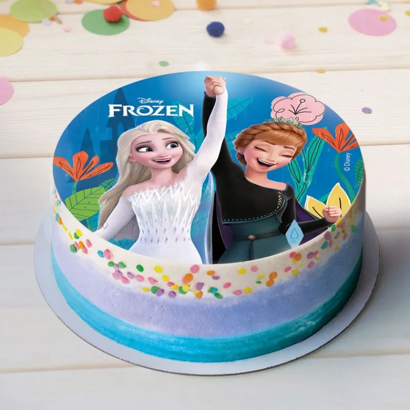 Disque Gateau En Azyme Reine Des Neiges 15,5 Cm>Cerf Dellier New
