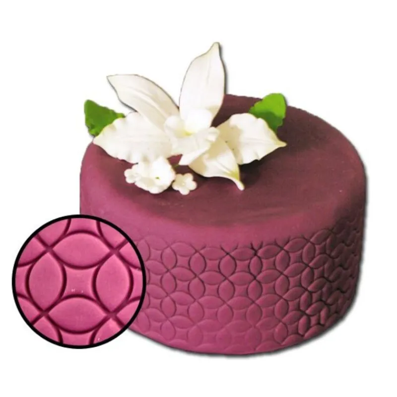 Empreinte Effet Matelasse Cercles Patisdecor>Cerf Dellier Best