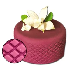 Empreinte Effet Matelasse Losanges Patisdecor><noscript><img width=