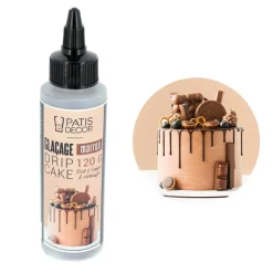 Cerf Dellier Glaçages Et Nappages*Glacage Pour Drip Cake Marron Patisdecor 120 G