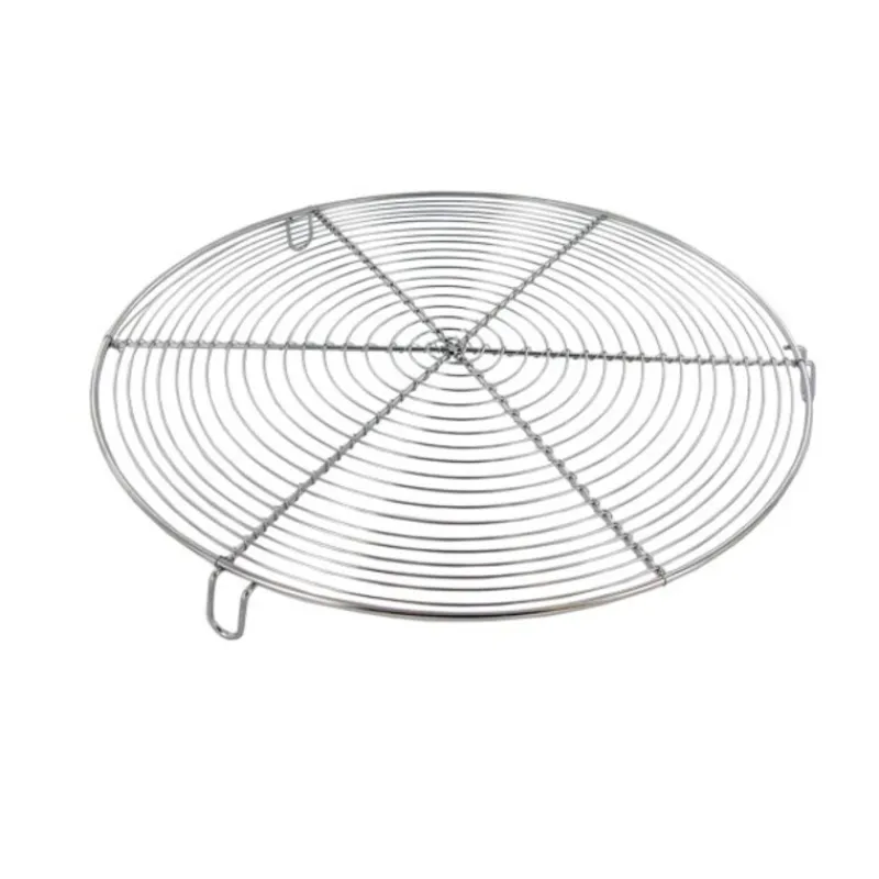 Cerf Dellier Grilles A Patisserie*Grille A Patisserie Ronde Avec Pieds 28 Cm