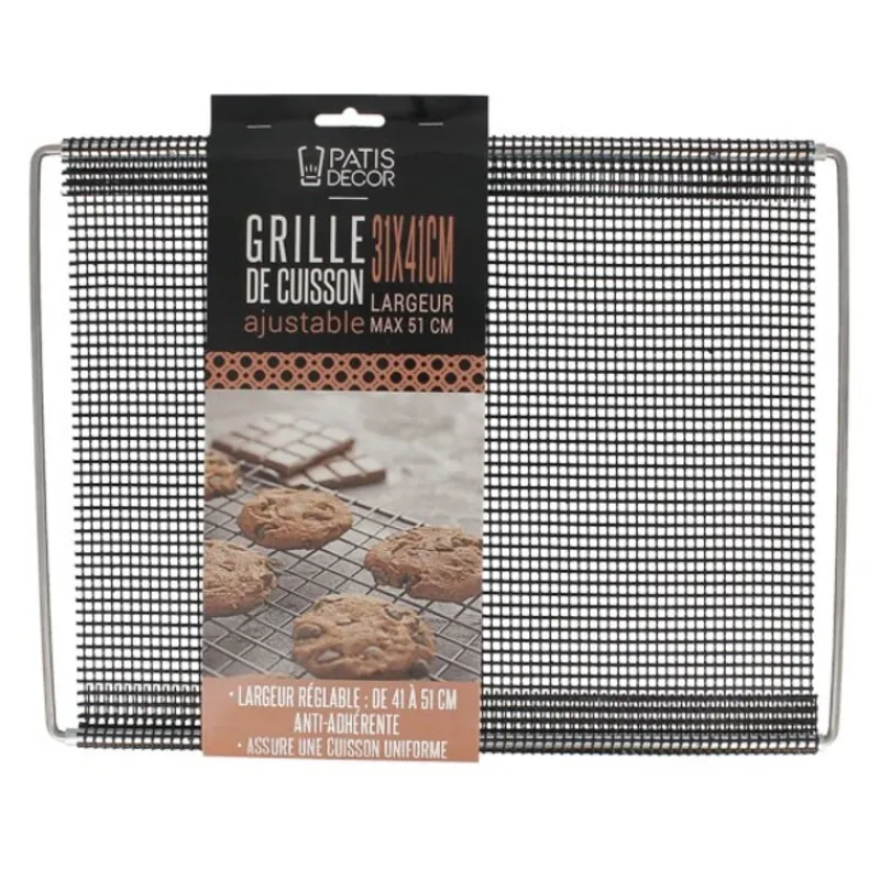 Cerf Dellier Grilles A Patisserie*Grille De Cuisson Reglable 31X41 Cm Patisdecor