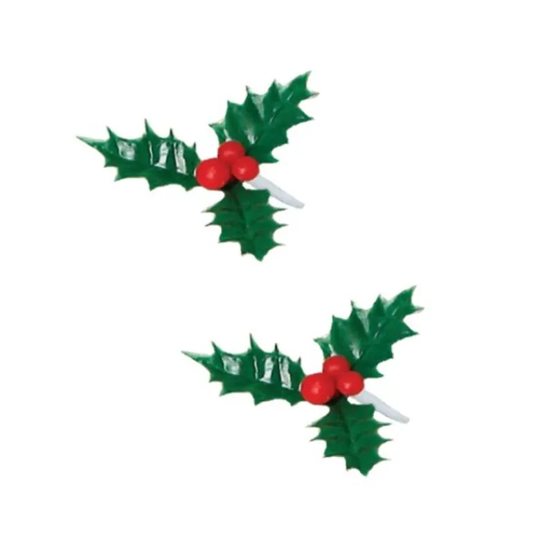 Houx Triple Vert 5 Cm (X144)>Cerf Dellier