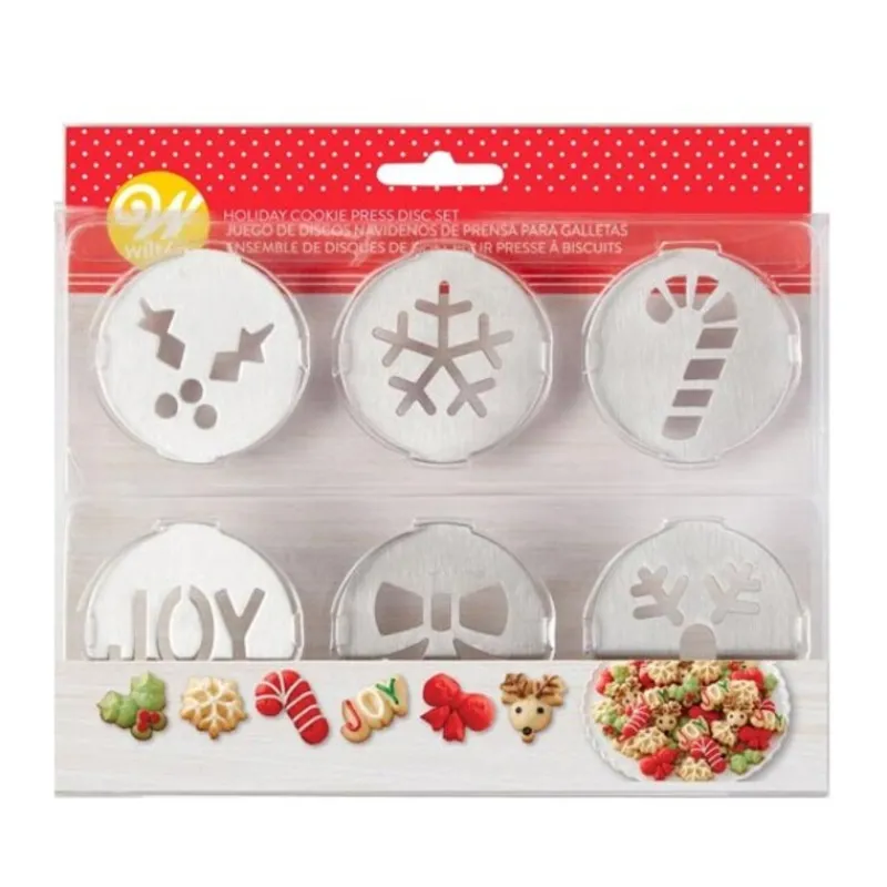 Kit De 6 Disques Pour Presse A Biscuit De Noël>Cerf Dellier Outlet