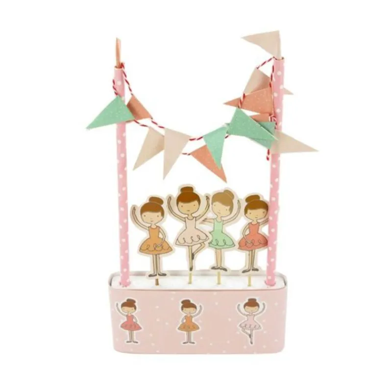 Kit Decor Gateau Ballerines Patisdecor>Cerf Dellier Clearance