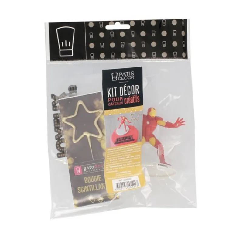 Kit Decor Gateau Iron Man>Cerf Dellier Clearance
