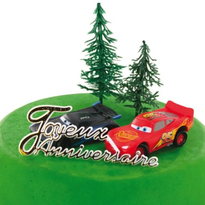 Kit Decor Gateau Voiture De Course>Cerf Dellier New