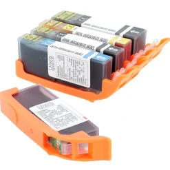 Lot De 5 Cartouches D'Encre Alimentaire Pour Mg5150/Mg5250/Mg5350/Ip4850>Cerf Dellier Sale