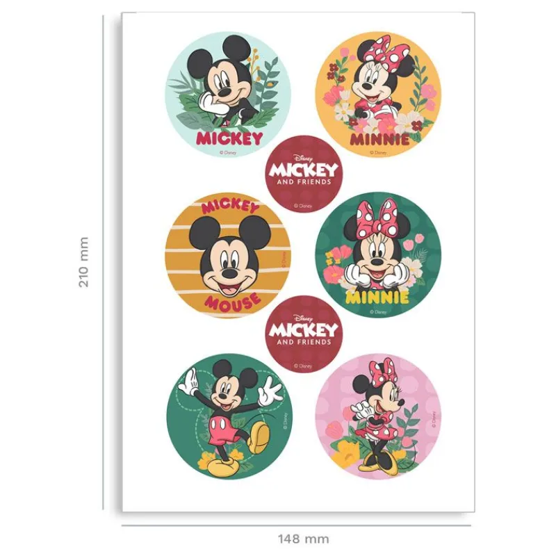 Mini Disques Azyme Mickey Minnie (X6)>Cerf Dellier Best