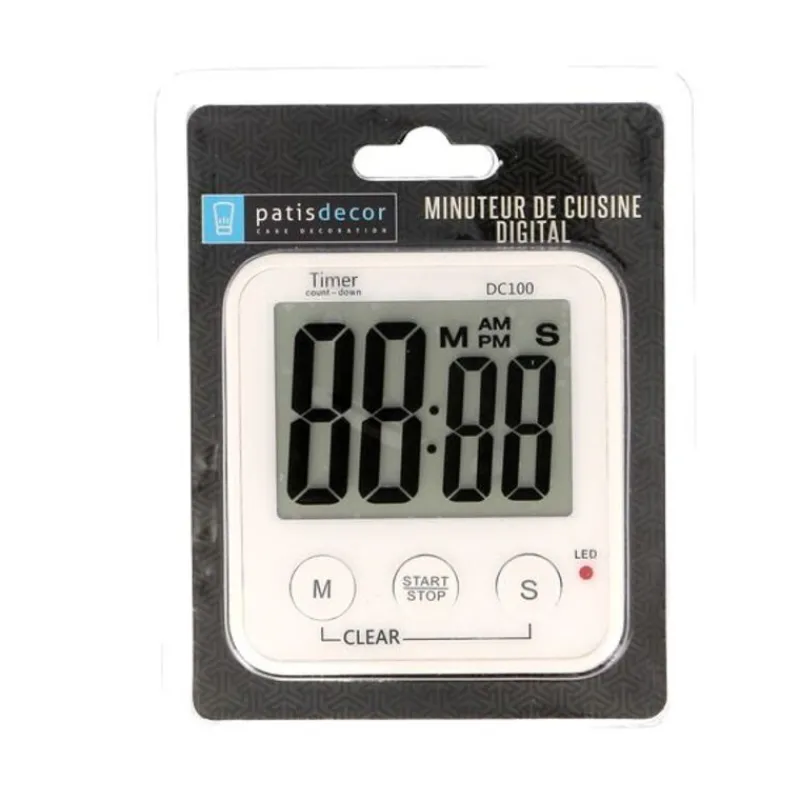 Minuteur De Cuisine Digital Carre Patisdecor>Cerf Dellier Sale
