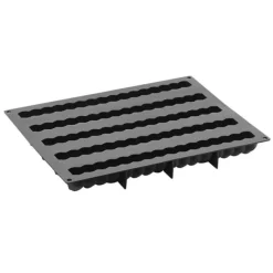 Cerf Dellier Moules À Bûche*Moule A Bûchettes Silicone Soft Pavoni