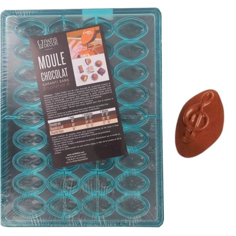 Cerf Dellier Moules Chocolat*Moule Chocolat Bonbons Cle De Sol