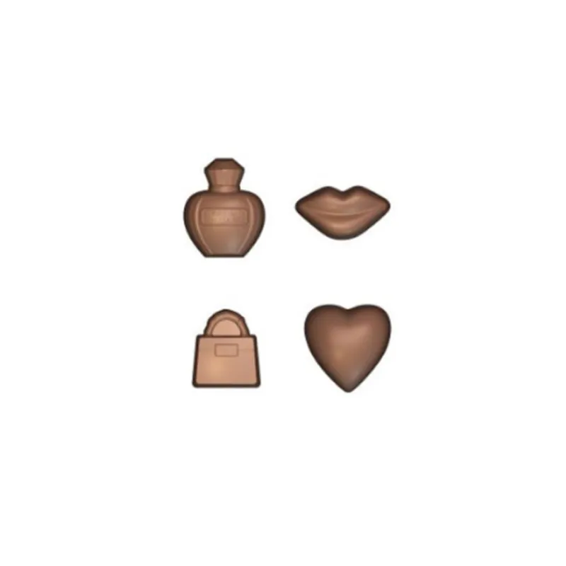 Cerf Dellier Moules Chocolat*Moule Chocolat Fritures Sujets Assortis