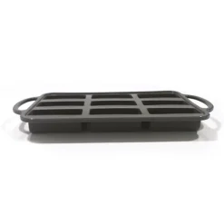 Cerf Dellier Gâteaux Individuels*Moule Silicone 9 Bûchettes Patisdecor