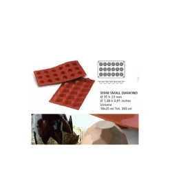 Moule Silicone 18 Petits Diamants><noscript><img width=