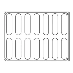 Cerf Dellier Gâteaux Individuels*Moule Silicone Confy Pavoni