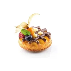 Cerf Dellier Gâteaux Individuels*Moule Silicone Mini-Gaufres Rondes