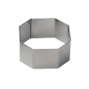 Cerf Dellier Nonnettes*Nonnette Carree A Facettes Inox 80X80X45 Mm