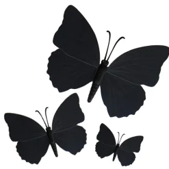 Papillons Noirs Aimantes Assortis Patisdecor (X3)>Cerf Dellier Best